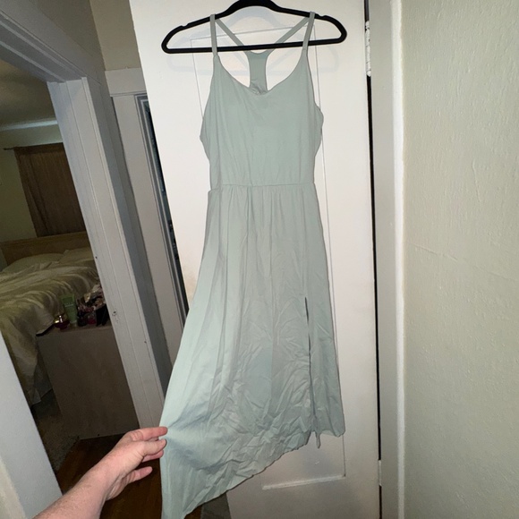 Halara – Everyday Midi Chill Dress La La Land (Light Bean Green), Size XL. NWT. - Picture 4 of 10